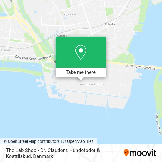 The Lab Shop - Dr. Clauder's Hundefoder & Kosttilskud map