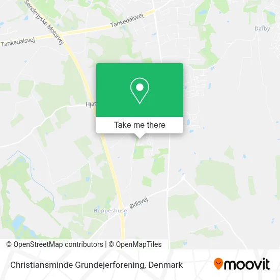 Christiansminde Grundejerforening map