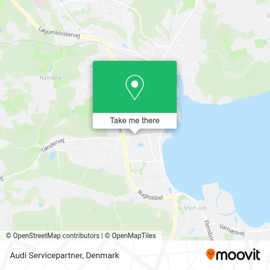 Audi Servicepartner map