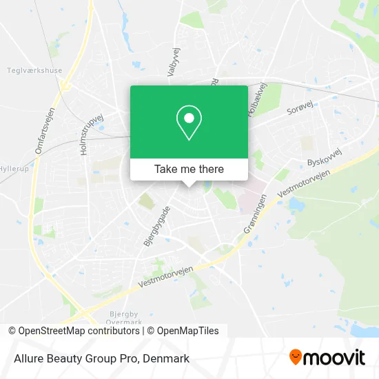 Allure Beauty Group Pro map