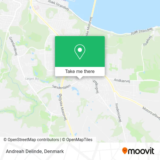 Andreah Delinde map