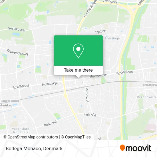 Bodega Monaco map