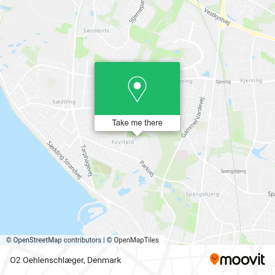 O2 Oehlenschlæger map