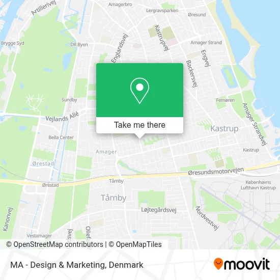 MA - Design & Marketing map