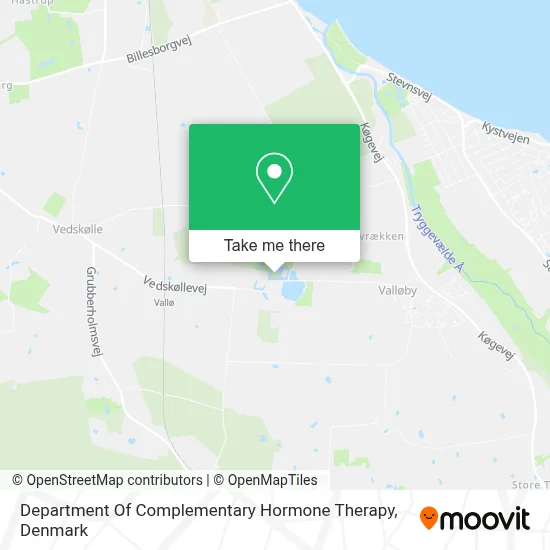 Department Of Complementary Hormone Therapy map