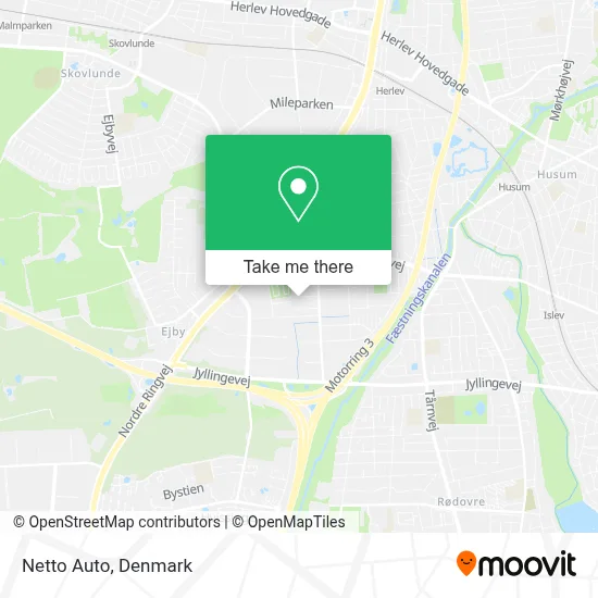 Netto Auto map