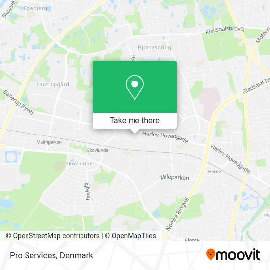 Pro Services map