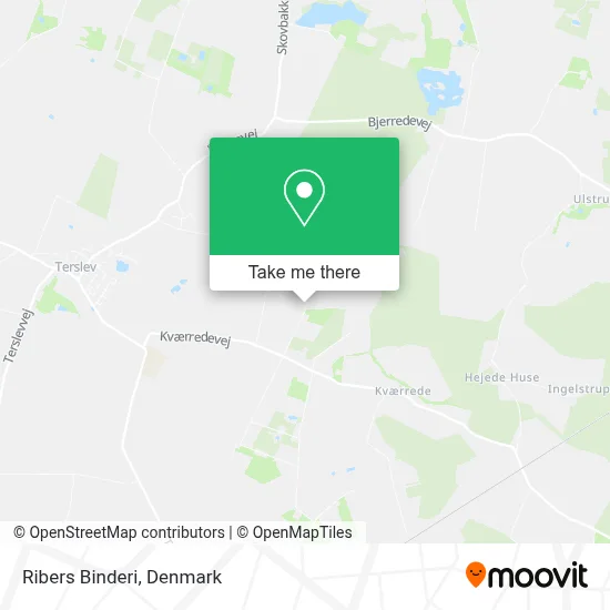 Ribers Binderi map