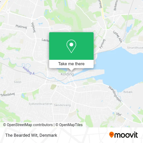 The Bearded Wit map