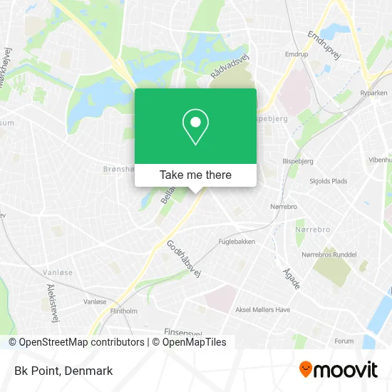 Bk Point map