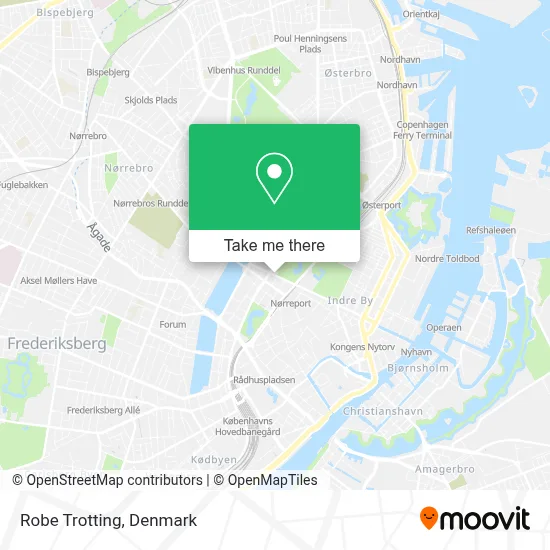 Robe Trotting map