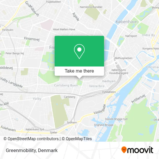 Greenmobility map