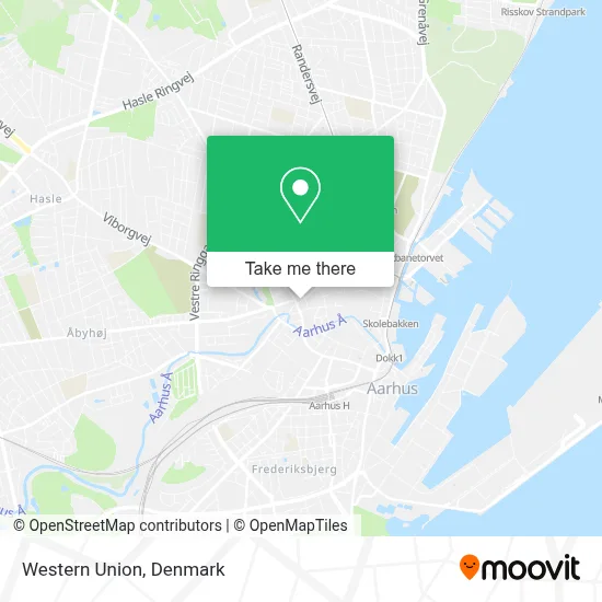 Western Union map