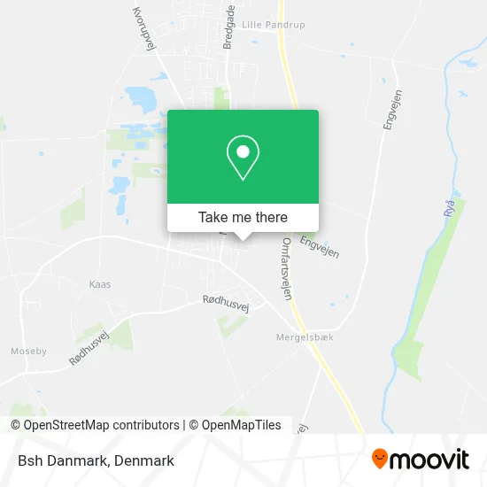 Bsh Danmark map