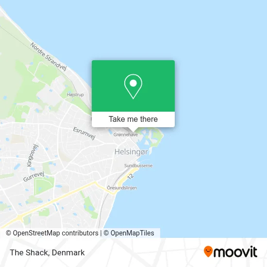The Shack map