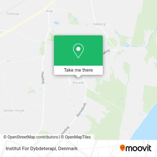 Institut For Dybdeterapi map