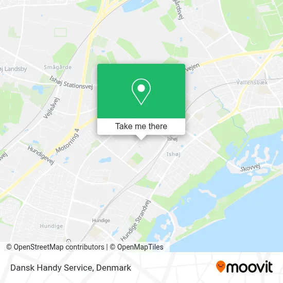 Dansk Handy Service map