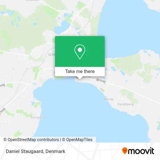 Daniel Staugaard map