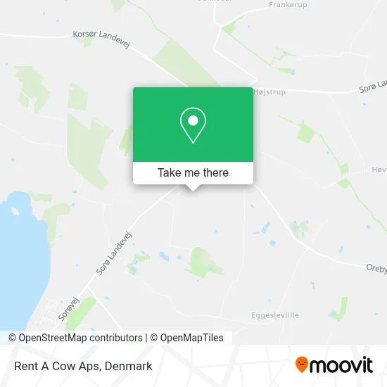 Rent A Cow Aps map