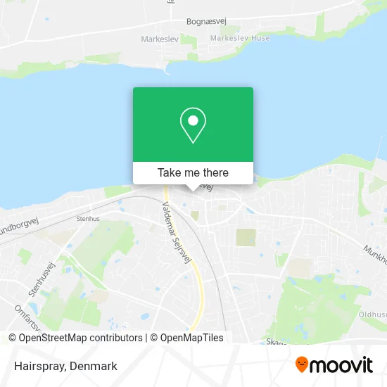 Hairspray map
