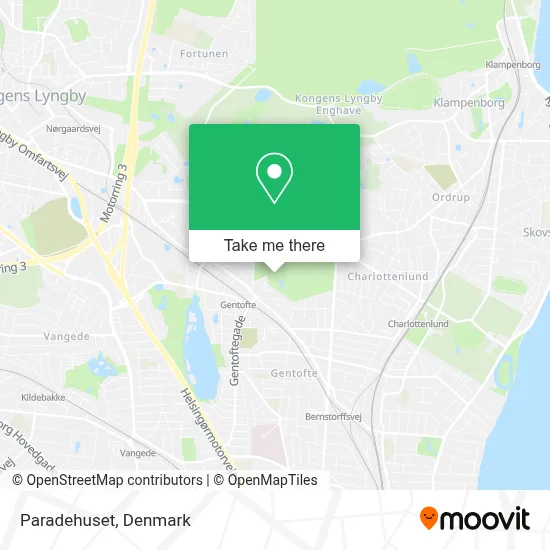 Paradehuset map