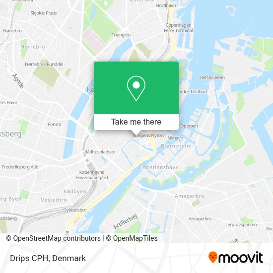Drips CPH map
