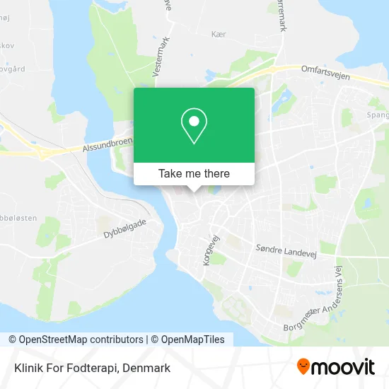 Klinik For Fodterapi map
