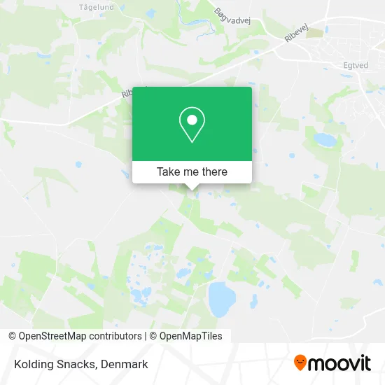 Kolding Snacks map