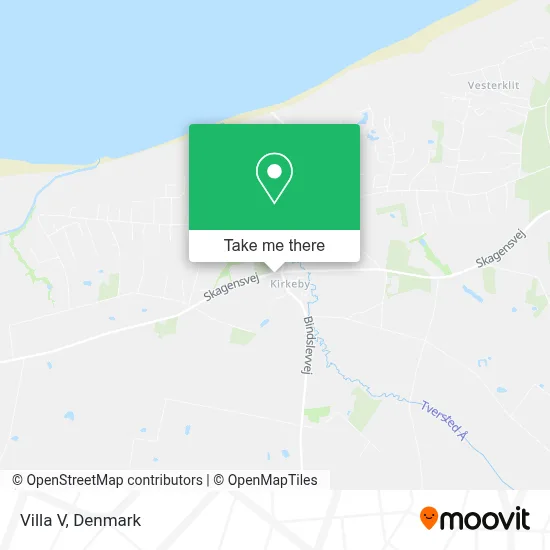 Villa V map