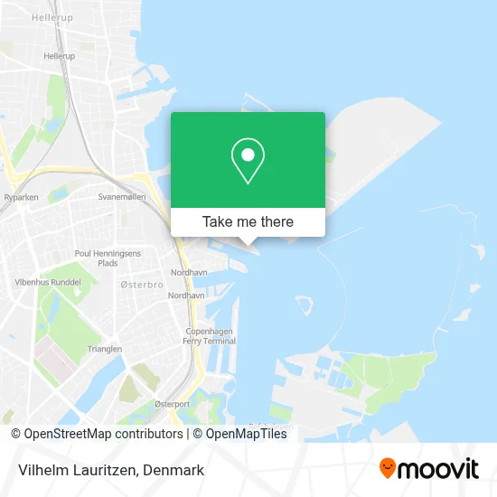 Vilhelm Lauritzen map
