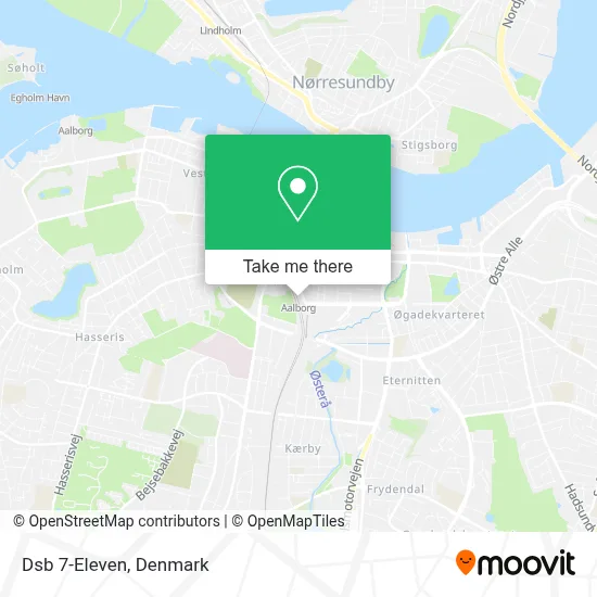 Dsb 7-Eleven map