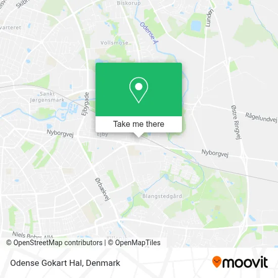 Odense Gokart Hal map