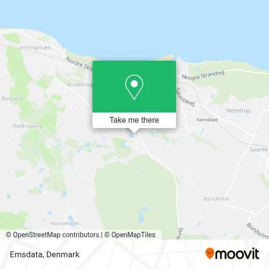Emsdata map