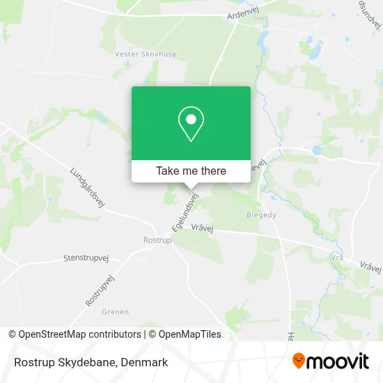 Rostrup Skydebane map