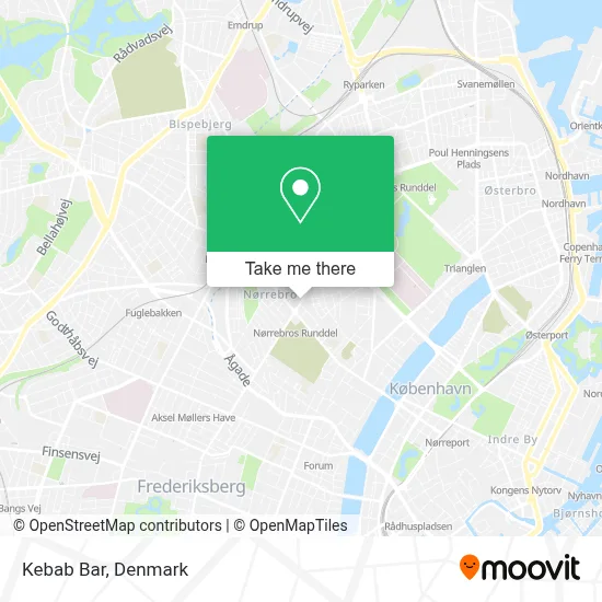 Kebab Bar map