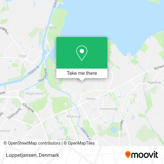 Loppetjansen map