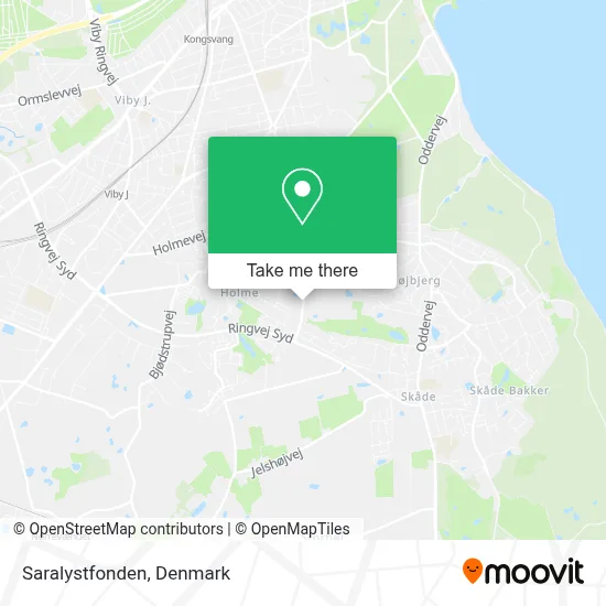 Saralystfonden map