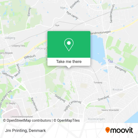 Jm Printing map