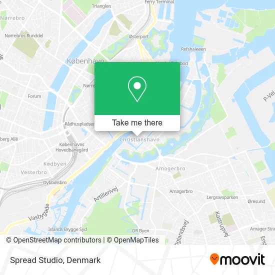 Spread Studio map