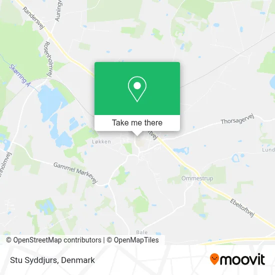 Stu Syddjurs map