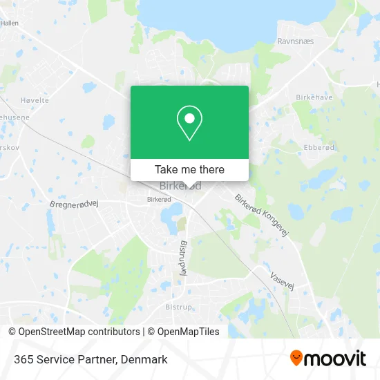 365 Service Partner map