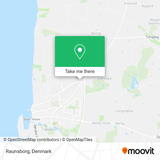Raunsborg map