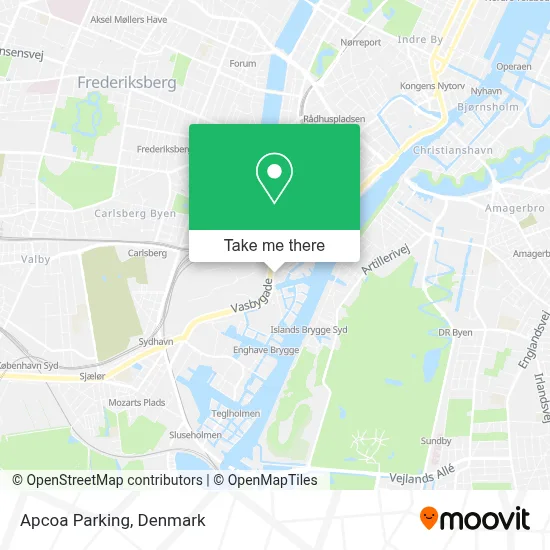 Apcoa Parking map