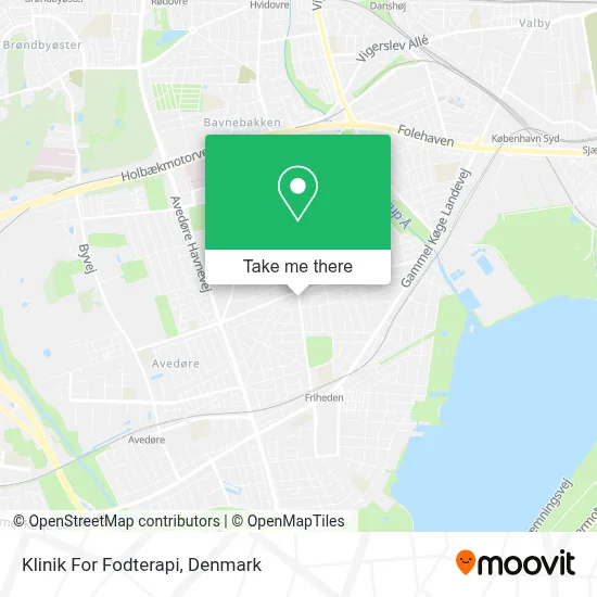 Klinik For Fodterapi map