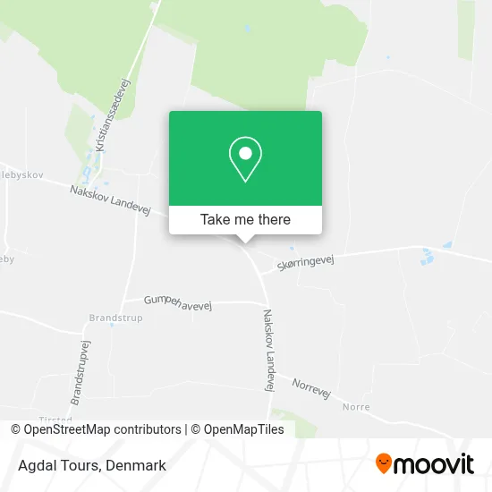Agdal Tours map