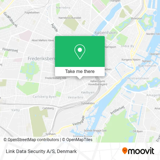 Link Data Security A/S map