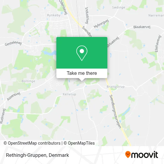 Rethingh-Gruppen map