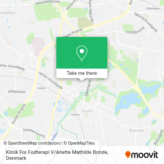 Klinik For Fodterapi V / Anette Mathilde Bonde map