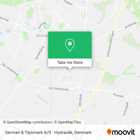 Serman & Tipsmark A / S - Hydraulik map