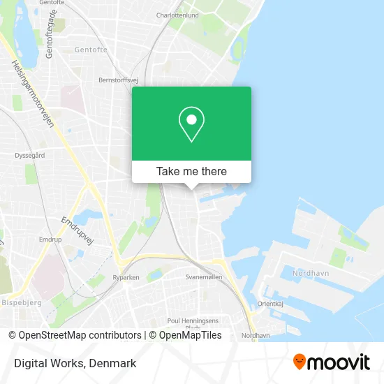 Digital Works map